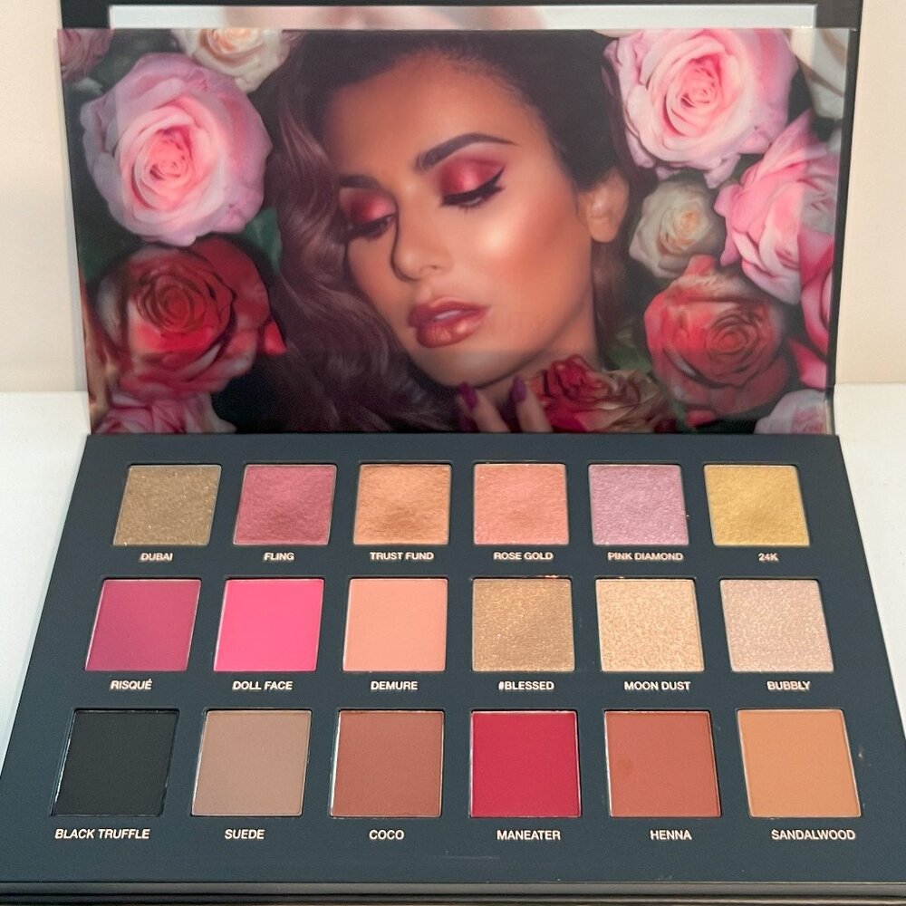 New Huda Beauty Rose Gold Palette Remastered